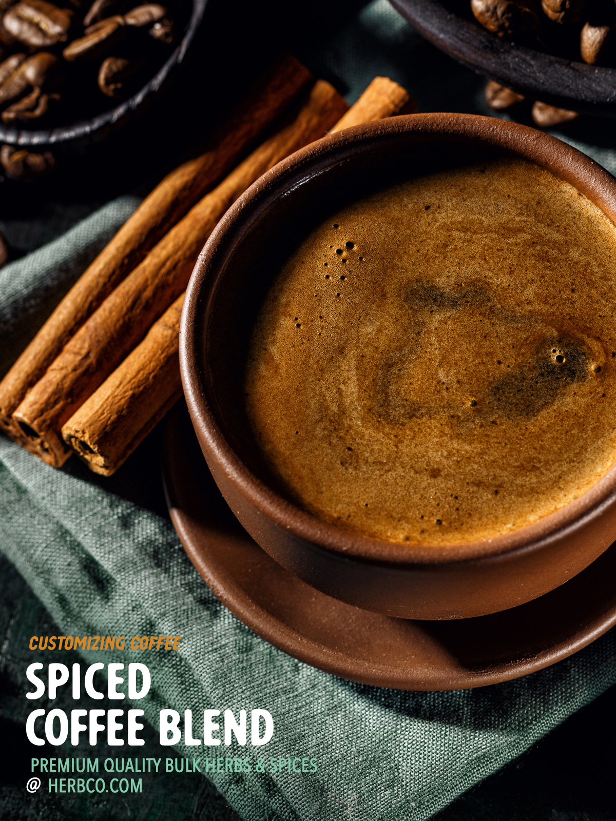 [ Recipe: Spiced Coffee Blend ] ~ from HERBCo