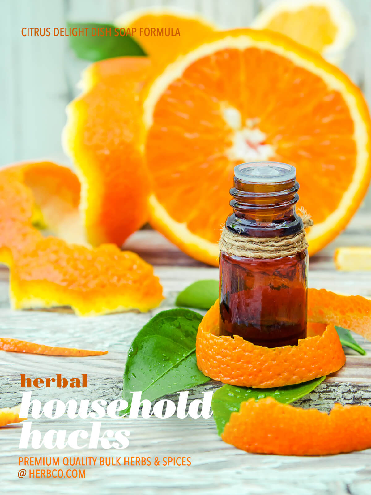 [ Recipe: Citrus Delight Dish Soap ] ~ from HERBCo