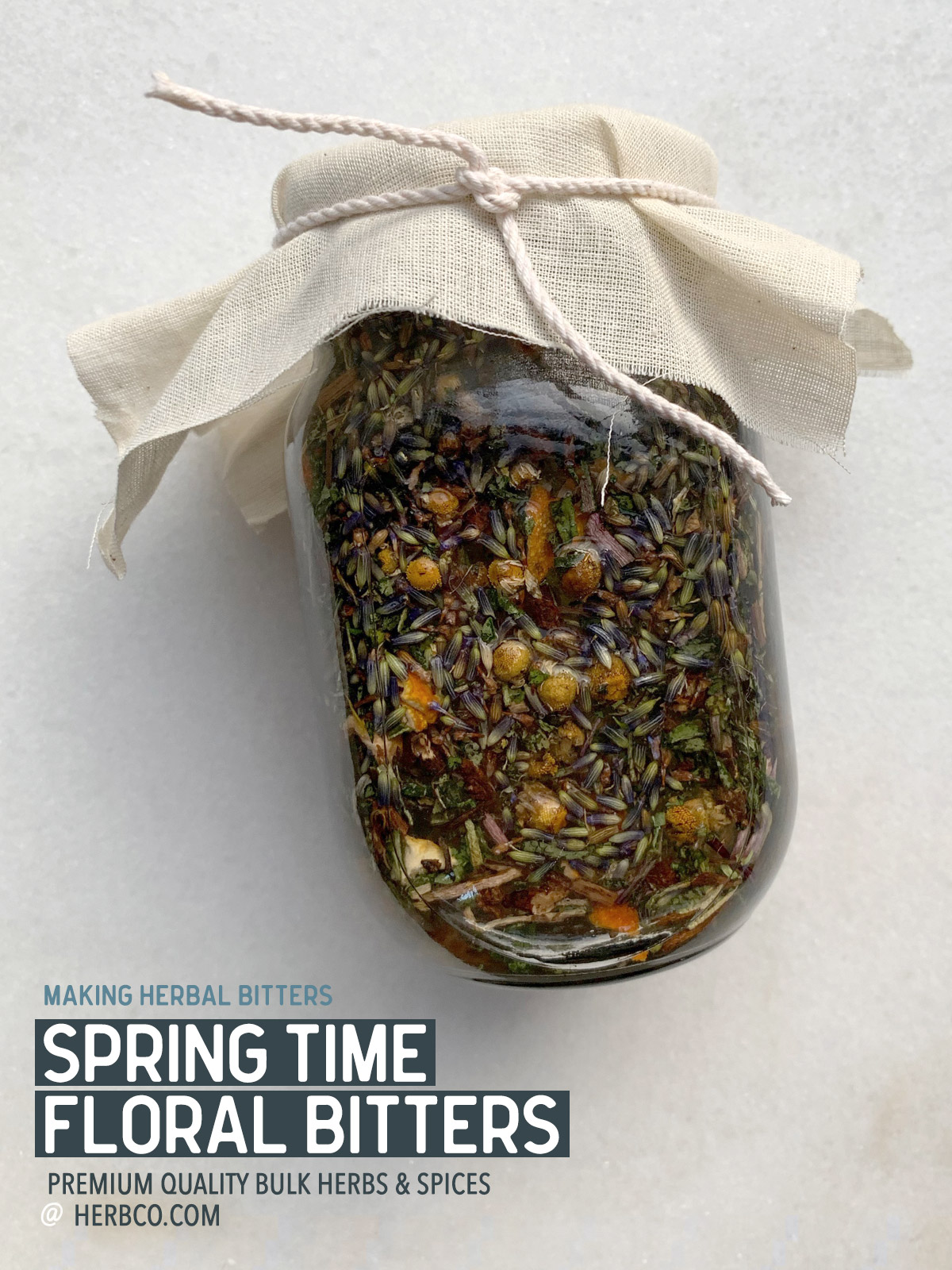 [ Recipe: Spring Time Floral Bitters ] ~ from HerbCO