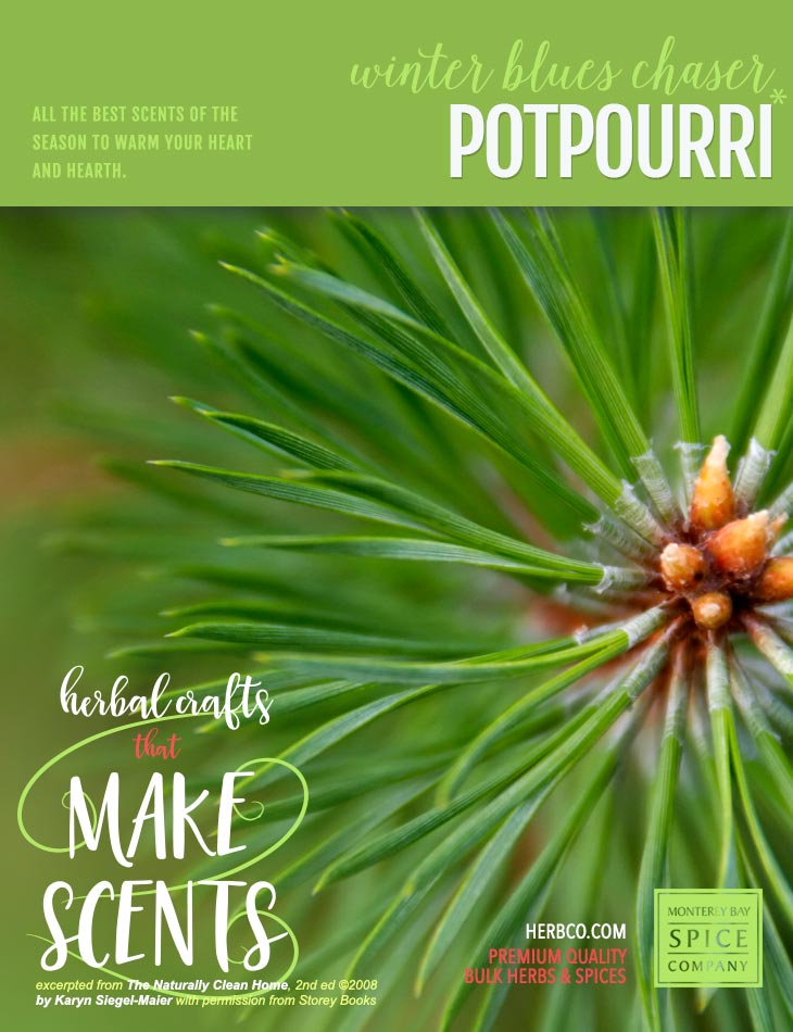 [ Recipe: Winter Chaser Potpourri Recipe ] ~ from Monterey Bay Herb Co