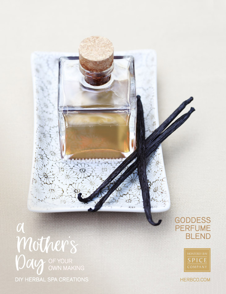 [ Recipe: DIY SPA - Goddess Perfume Blend ] ~ from Monterey Bay Herb Co