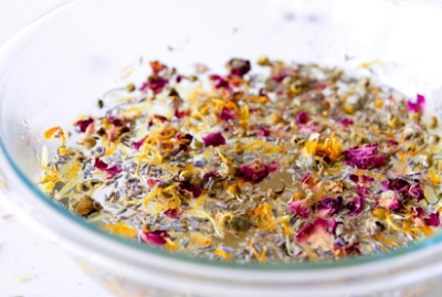DIY Floral Facial Steam